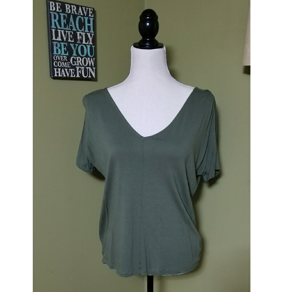 Olive Green Tee